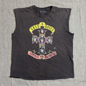Guns N' Roses black tank top - XL